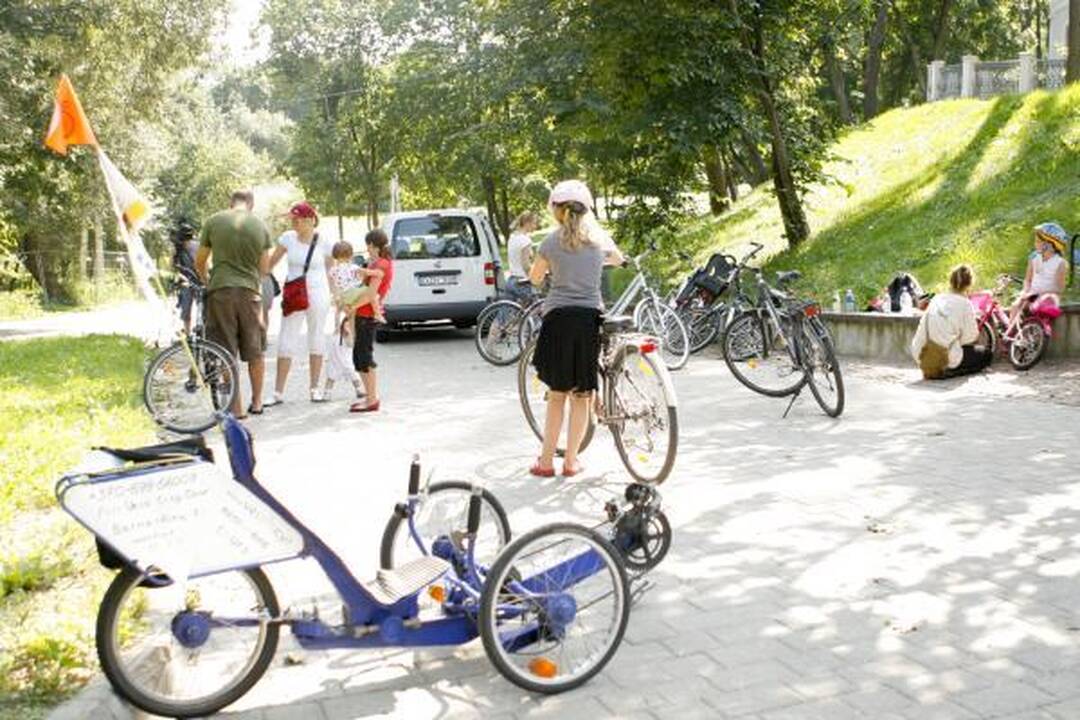 Šeimos tyrė, ar Vilnius draugiškas dviratininkams
