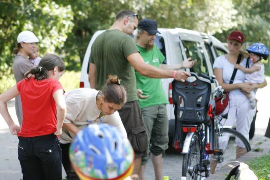 Šeimos tyrė, ar Vilnius draugiškas dviratininkams