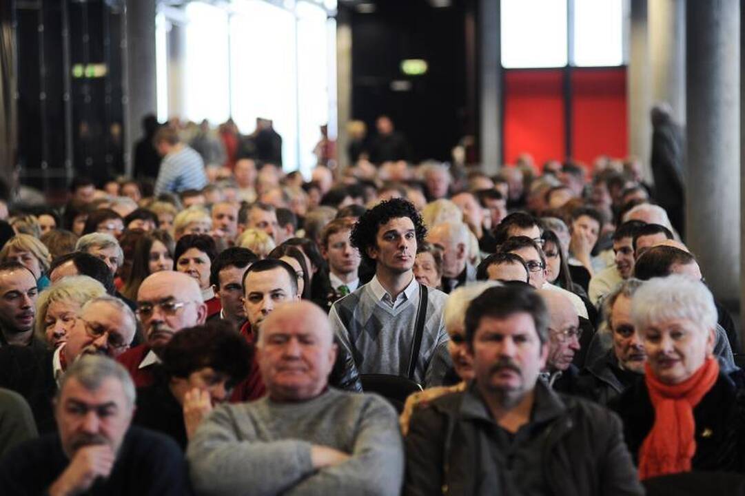 Kaune įvyko Lietuvos žmonių partijos steigiamasis suvažiavimas