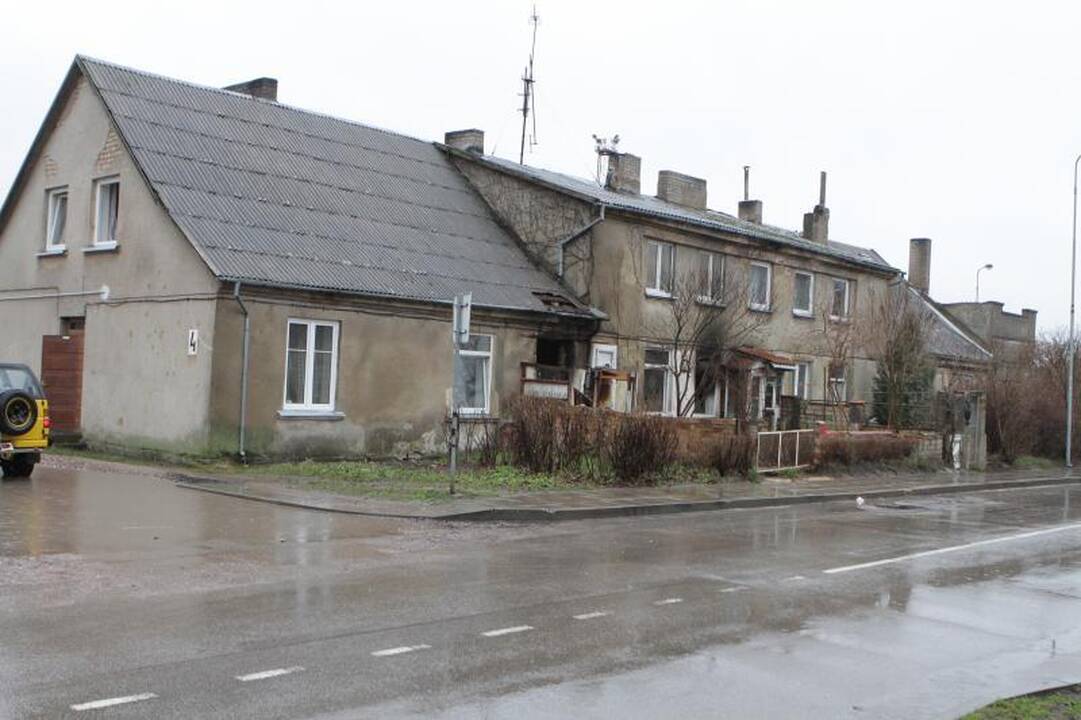 Uostamiesčio Kretingos gatvėje gaisras nusiaubė butą