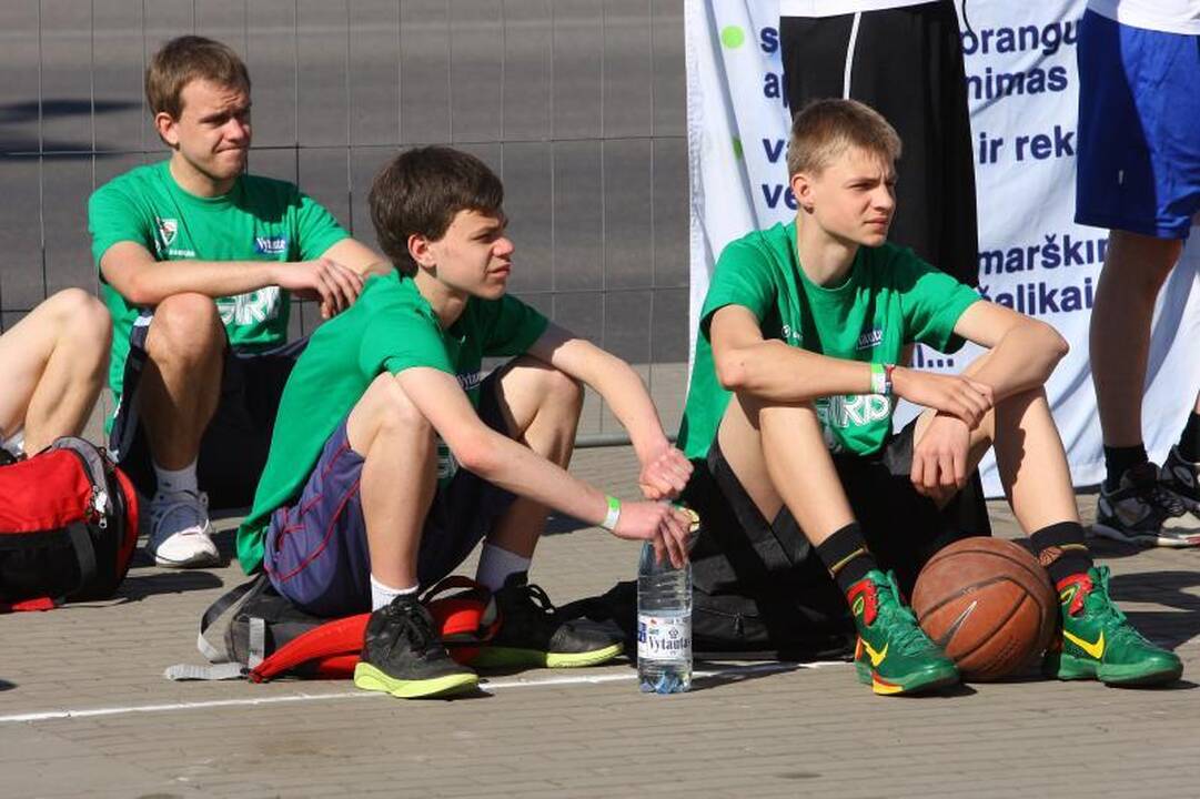 Kaune startavo „Žalgirio“ gatvės krepšinio turnyras