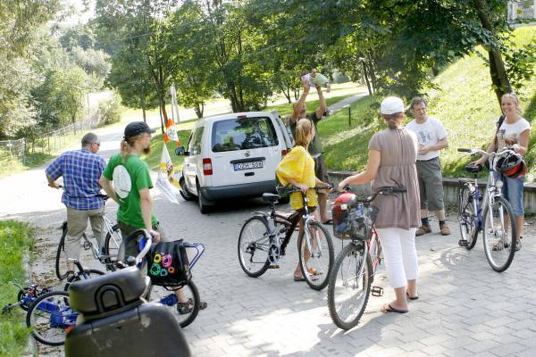 Šeimos tyrė, ar Vilnius draugiškas dviratininkams