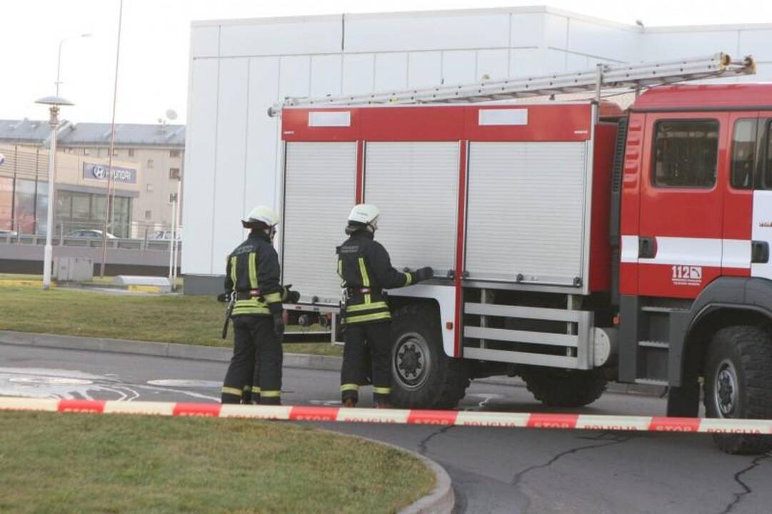 Pagrasinta susprogdinti „Statoil“ degalinę Fabijoniškėse