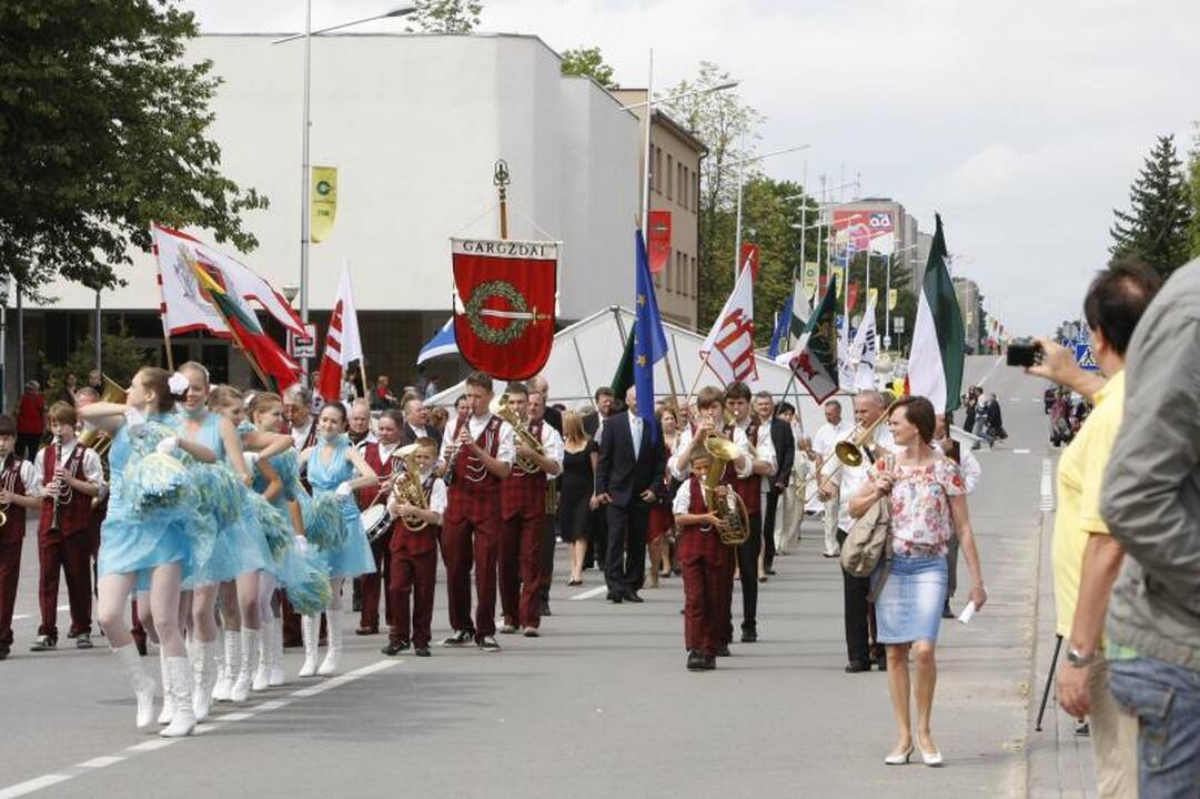 Per Gargždų gimtadienio šventę – mero inauguracija