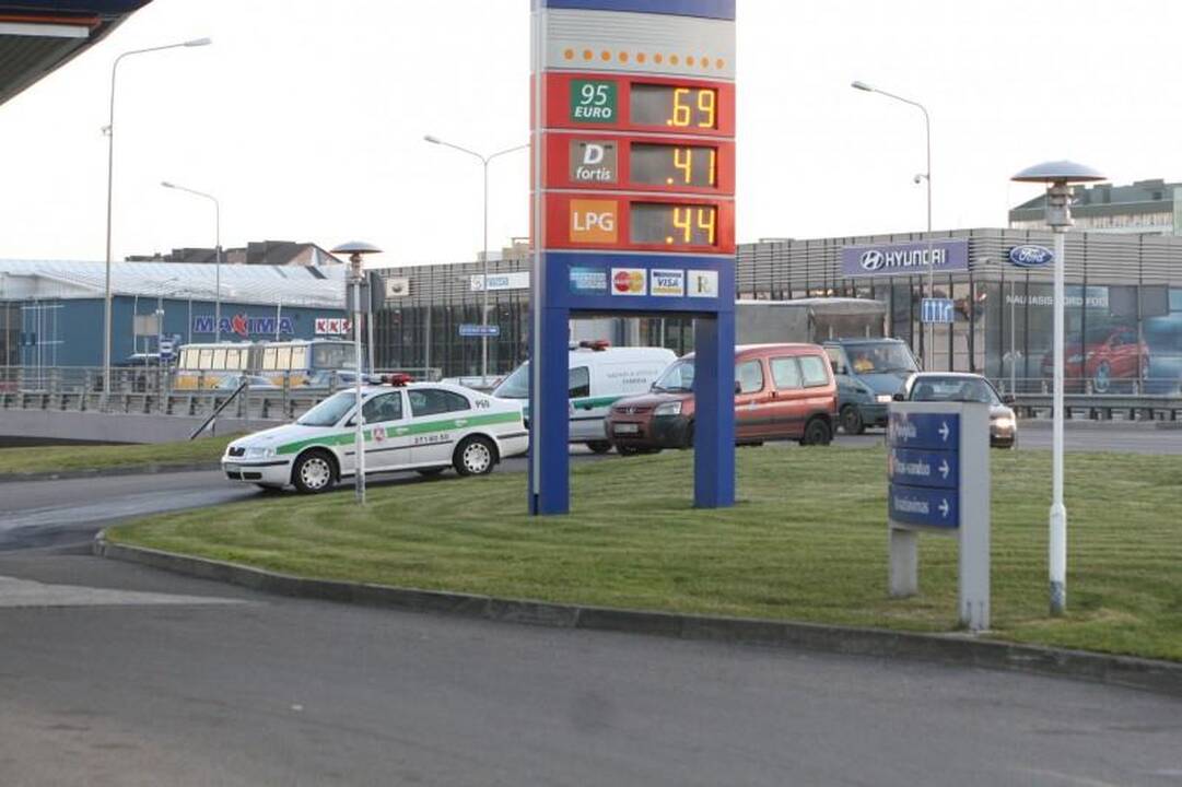Pagrasinta susprogdinti „Statoil“ degalinę Fabijoniškėse