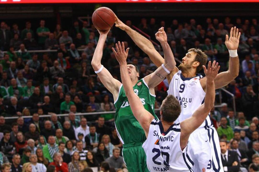 „Žalgiris“ trečią kartą šį sezoną patiesė „Anadolu Efes“ (komentarai)