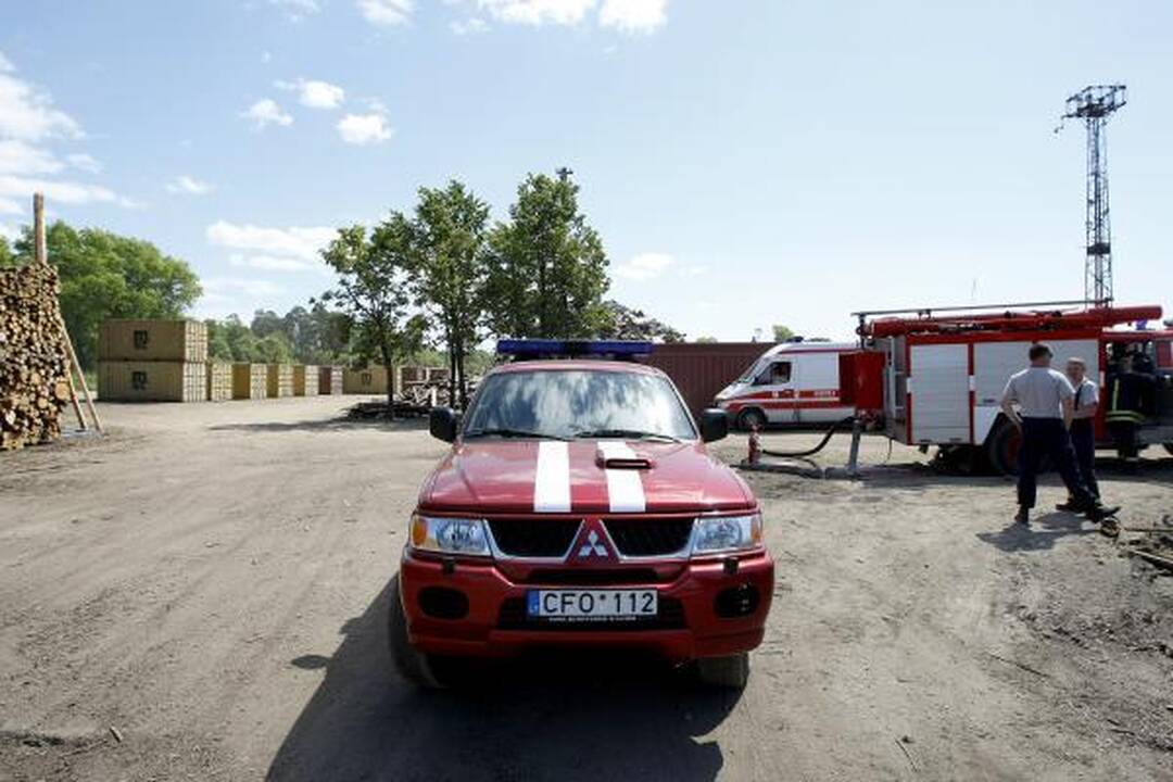 Klaipėdos tarnybas ant kojų sukėlė porolono prikimšta bomba (papildyta)