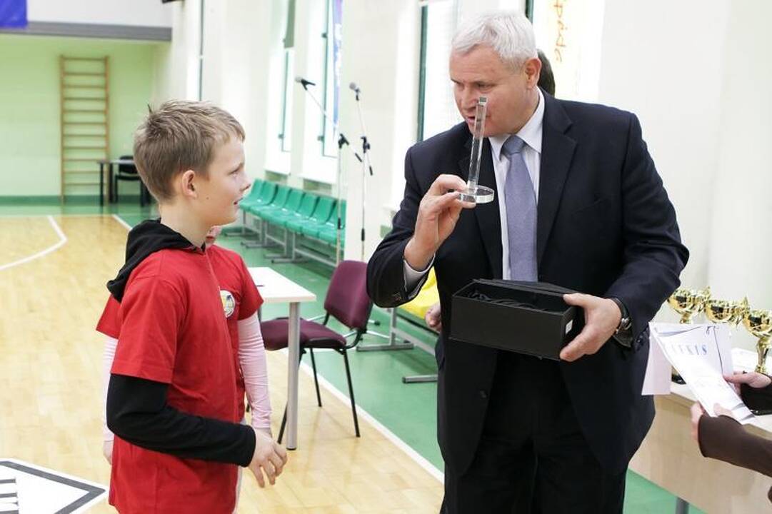 Klaipėdos moksleivių žaidynių nugalėtojams – mero taurės