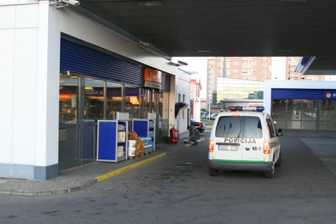 Pagrasinta susprogdinti „Statoil“ degalinę Fabijoniškėse