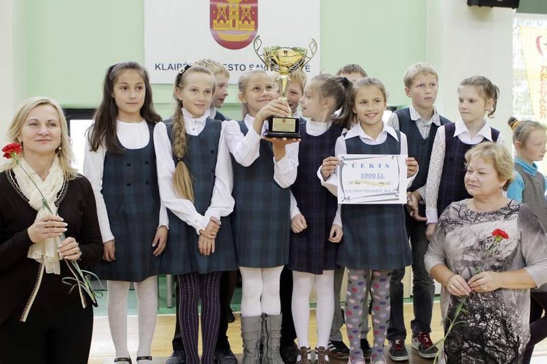 Klaipėdos moksleivių žaidynių nugalėtojams – mero taurės
