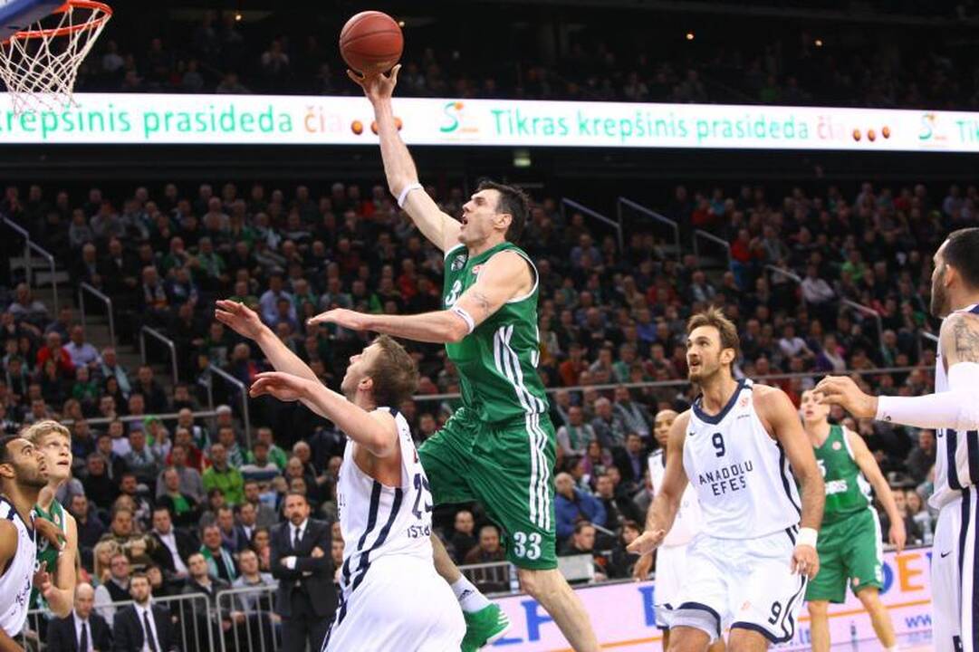 „Žalgiris“ trečią kartą šį sezoną patiesė „Anadolu Efes“ (komentarai)
