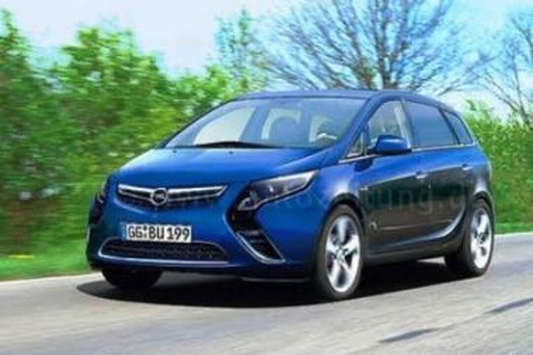 "Opel" gamoje - nauja "Zafira"