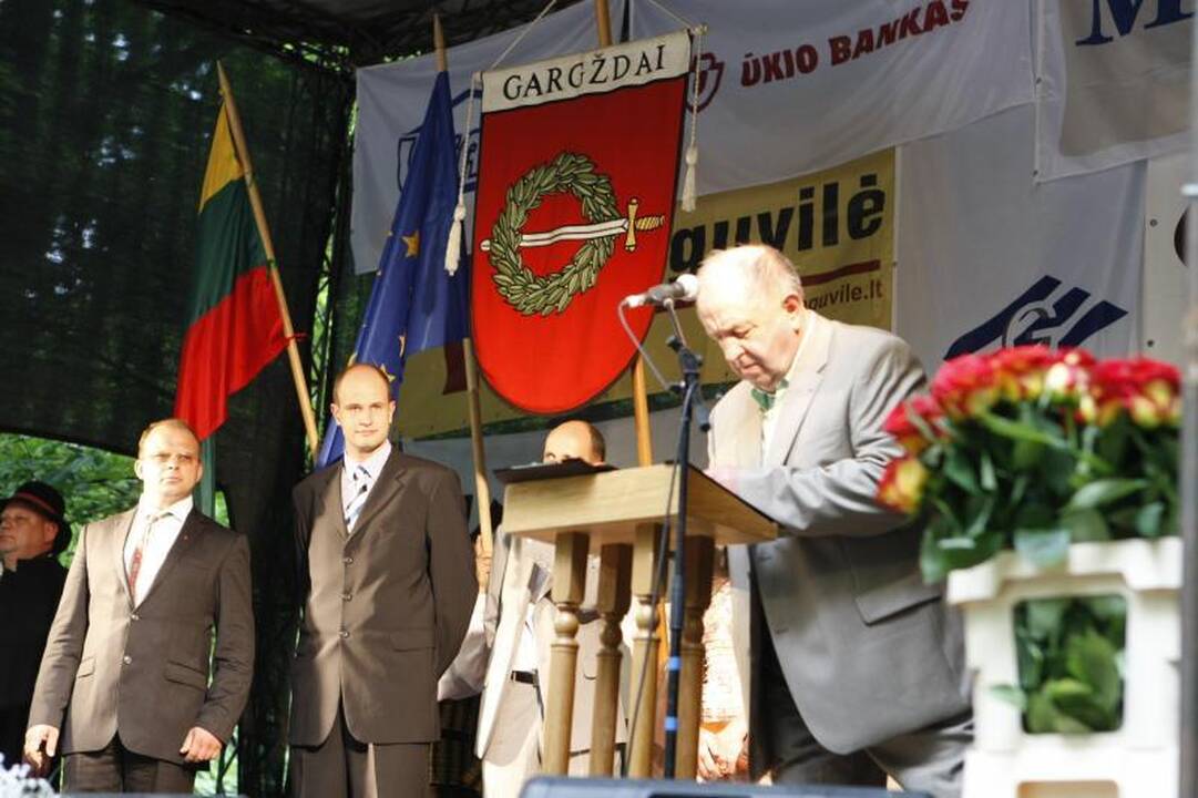 Per Gargždų gimtadienio šventę – mero inauguracija