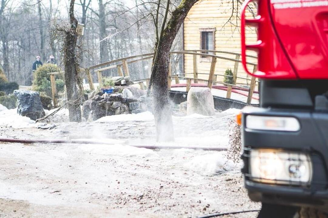 Kauno rajone kaimo turizmo sodyba buvo padegta?