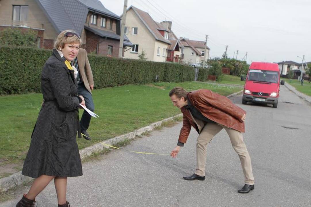 Tauralaukio gyventojai tebekovoja už geresnį susisiekimą