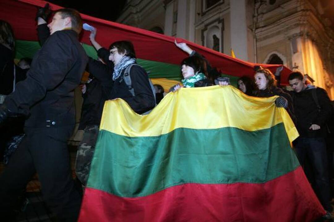 Ramiose nacionalistų eitynėse "garbingiausiu" svečiu buvo K.Uoka  