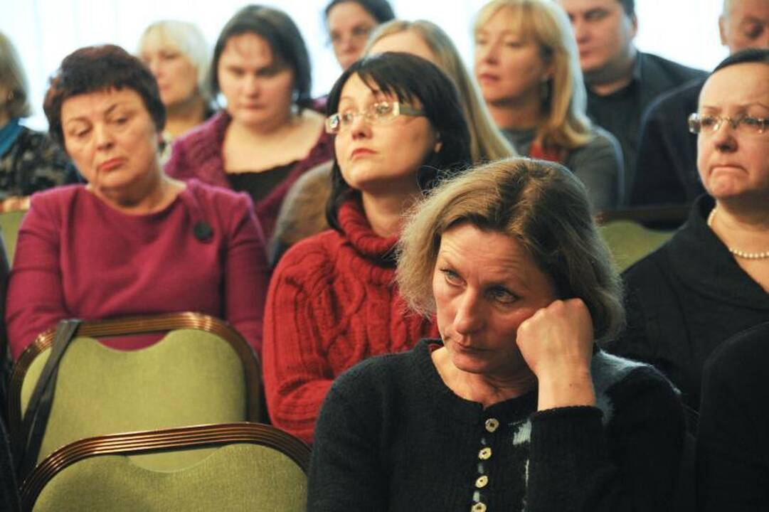 Vilniuje susirinkę mokytojai nusprendė: streikas bus
