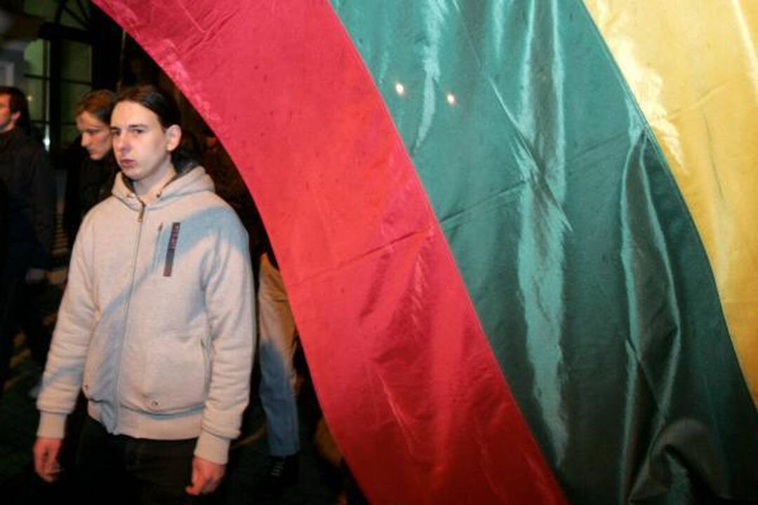 Ramiose nacionalistų eitynėse "garbingiausiu" svečiu buvo K.Uoka  