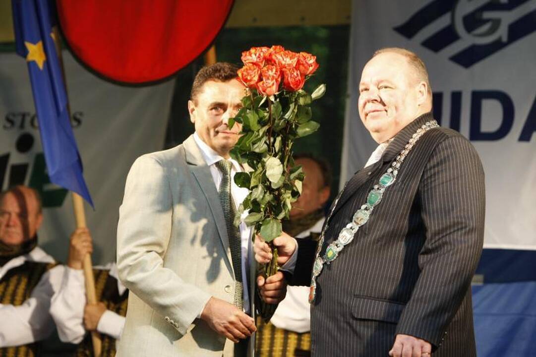 Per Gargždų gimtadienio šventę – mero inauguracija
