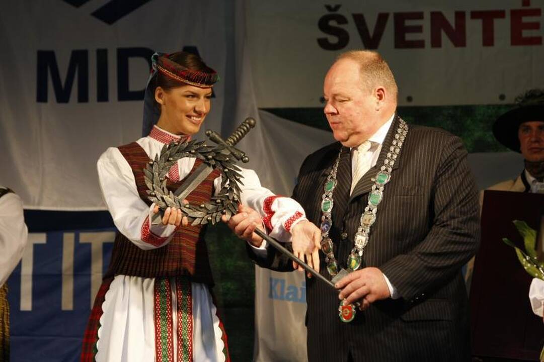 Per Gargždų gimtadienio šventę – mero inauguracija