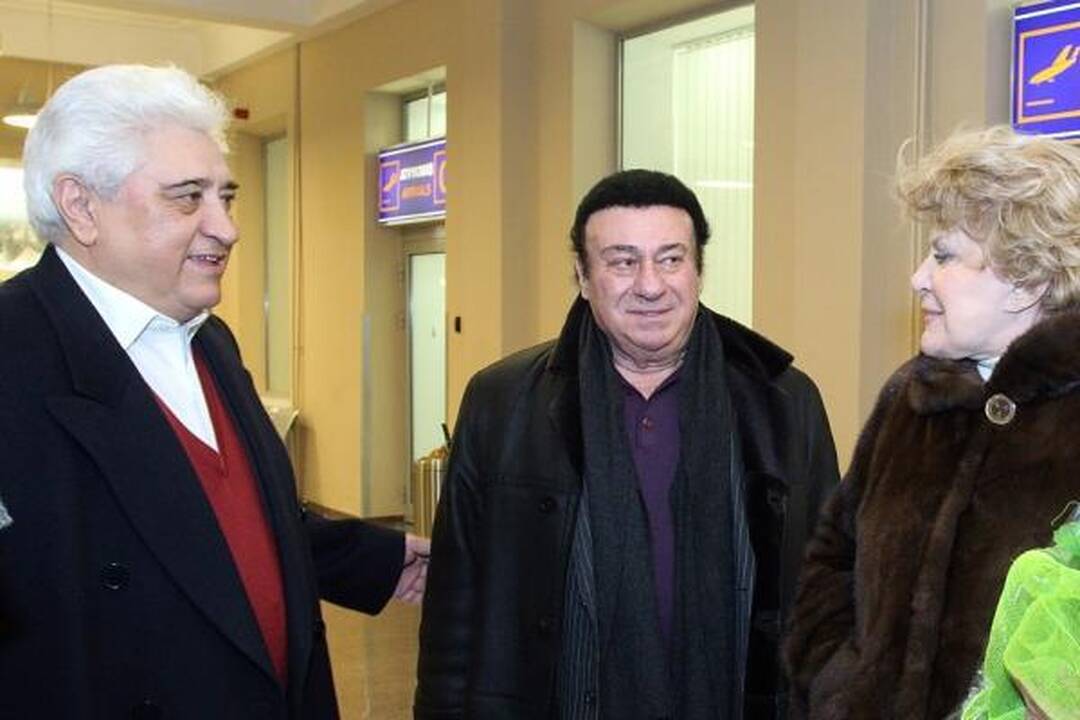 J.Obrazcova jau Vilniuje: sakiau, kad būtinai atvyksiu