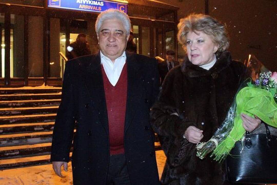 J.Obrazcova jau Vilniuje: sakiau, kad būtinai atvyksiu