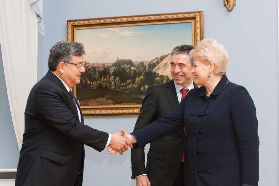 NATO vadovas Vilniuje sukritikavo Rusijos planus dėl Karaliaučiaus