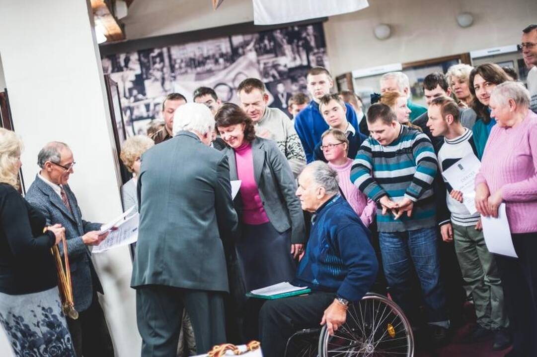 Neįgalūs sportininkai pagerbti už ryžtą siekti pergalių
