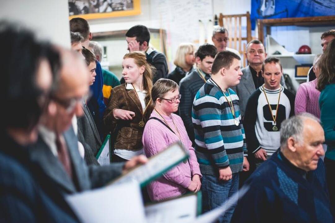 Neįgalūs sportininkai pagerbti už ryžtą siekti pergalių