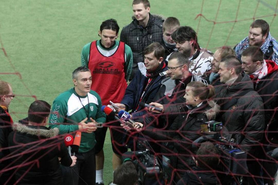 D. Petravičius: jei žaidėjai lakstys po diskotekas, bus blogai