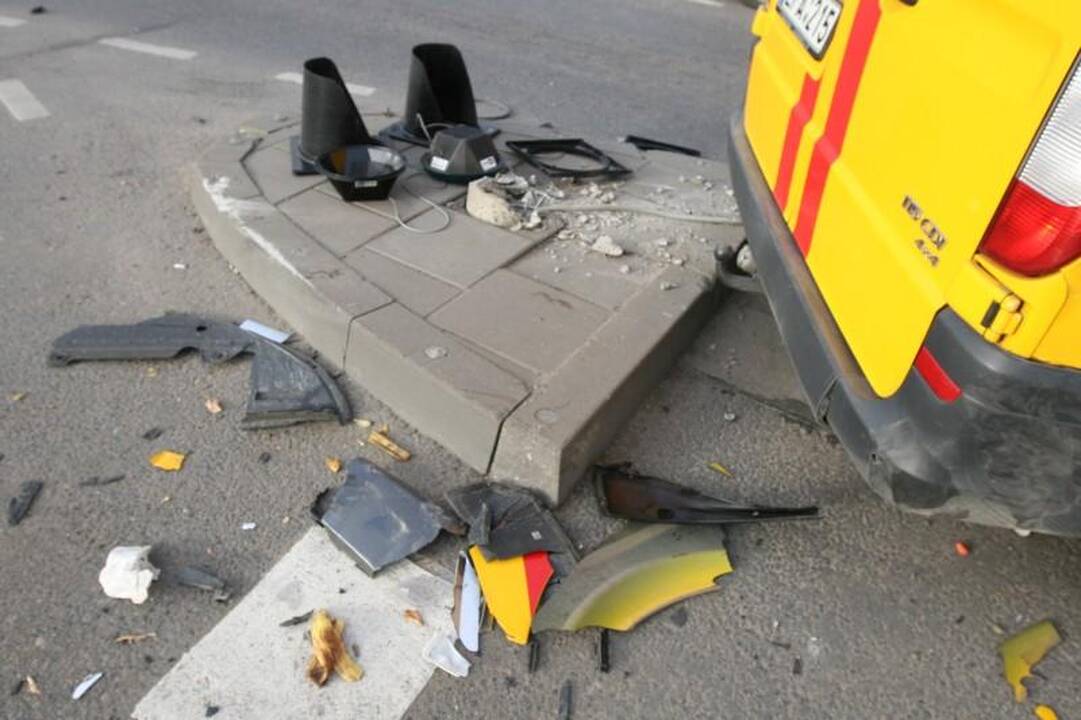 Per susidūrimą su dujų avarinės tarnybos automobiliu nukentėjo kūdikis