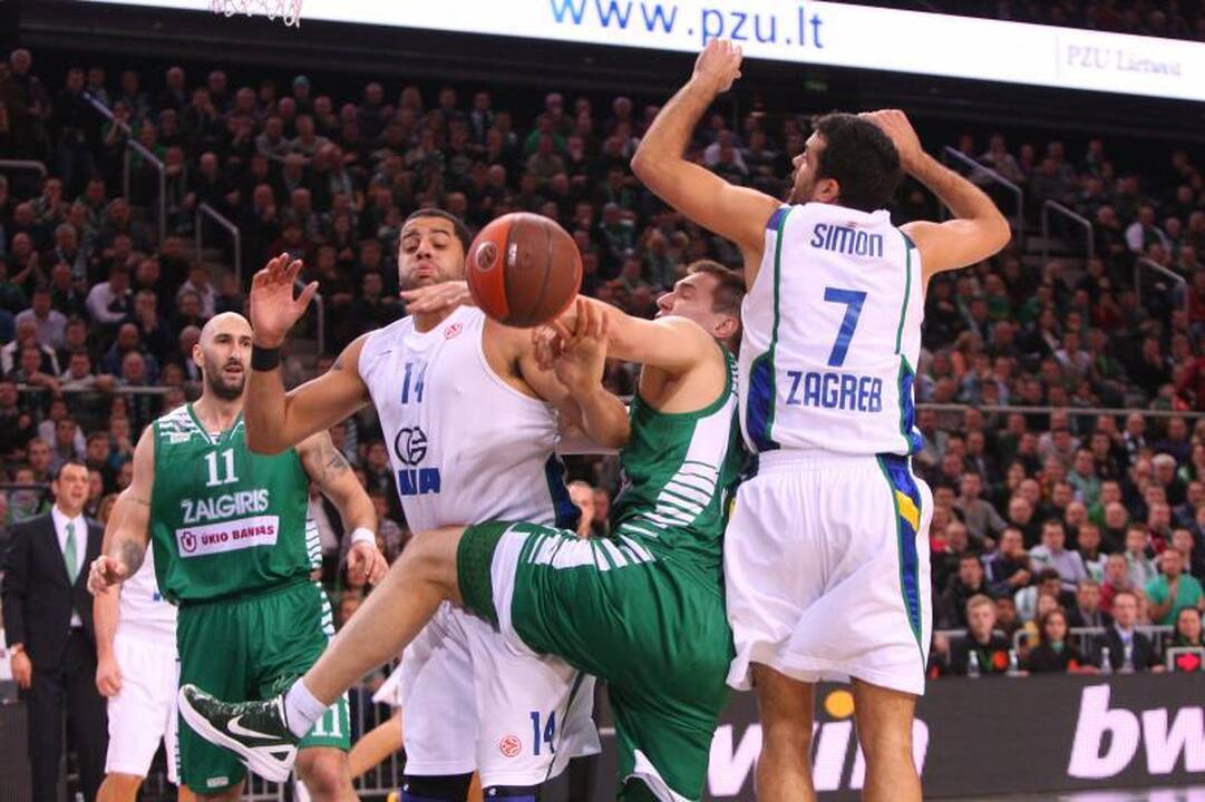 „Žalgiris“ namuose tvirtai žengė į „Top 16“