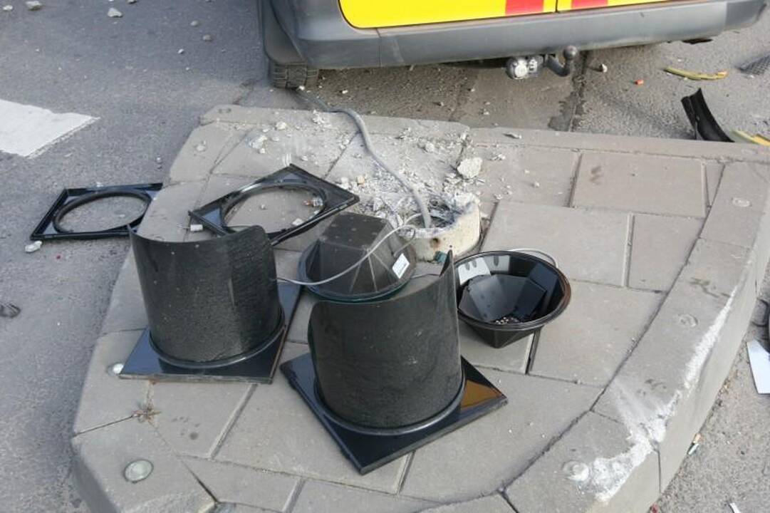 Per susidūrimą su dujų avarinės tarnybos automobiliu nukentėjo kūdikis