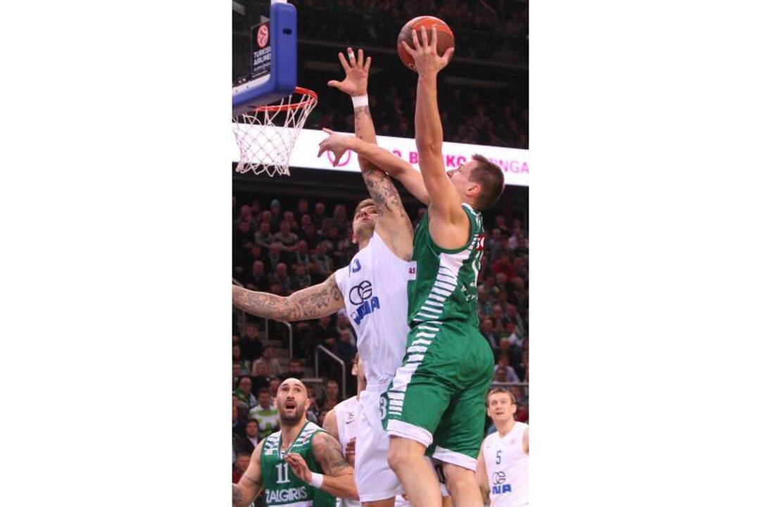 „Žalgiris“ namuose tvirtai žengė į „Top 16“
