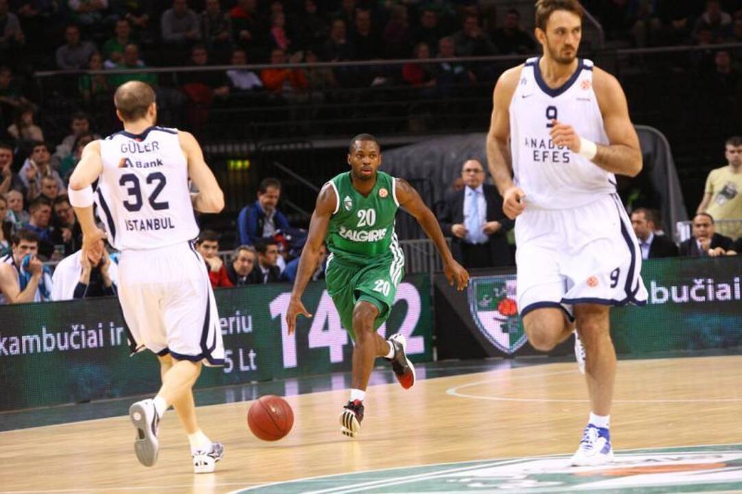 „Žalgiris“ trečią kartą šį sezoną patiesė „Anadolu Efes“ (komentarai)