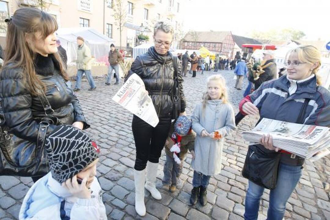 "Klaipėdos" jubiliejų miestiečiai šventė "Saulėto rudens" šventėje 
