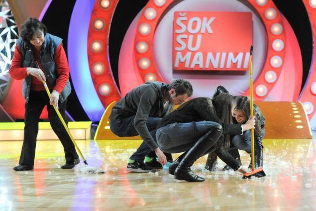 „Šok su manimi“ projektą paliko Ona Kolobovaitė ir Andrius Butkus