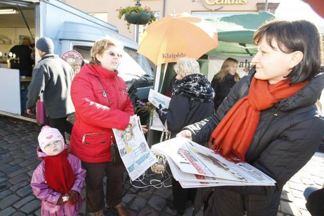 "Klaipėdos" jubiliejų miestiečiai šventė "Saulėto rudens" šventėje 