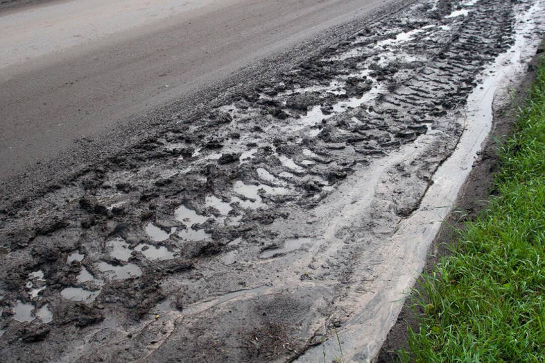 Per naktinę liūtį Vilniuje skendo automobiliai