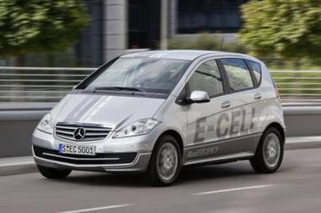 Masinė A klasės „Mercedes“ elektromobilių gamyba - dar šiemet
