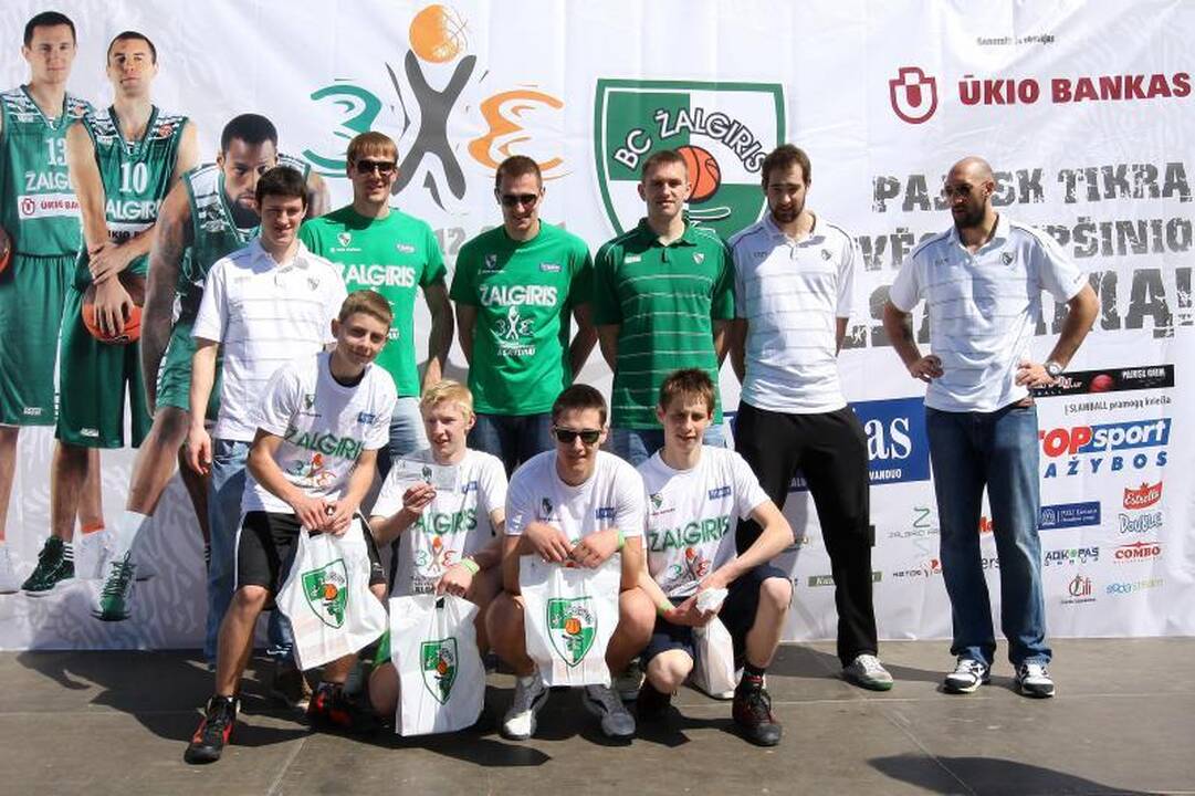 Kaune startavo „Žalgirio“ gatvės krepšinio turnyras