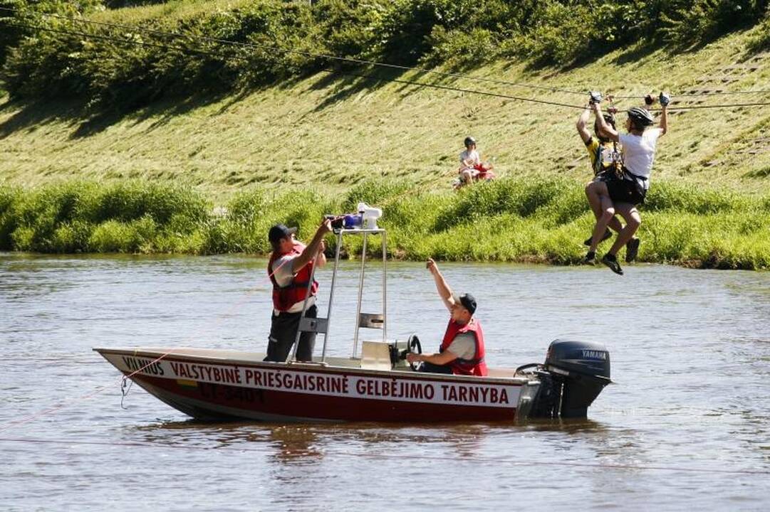 „Vilnius Challenge“: žeme, vandeniu ir dangumi