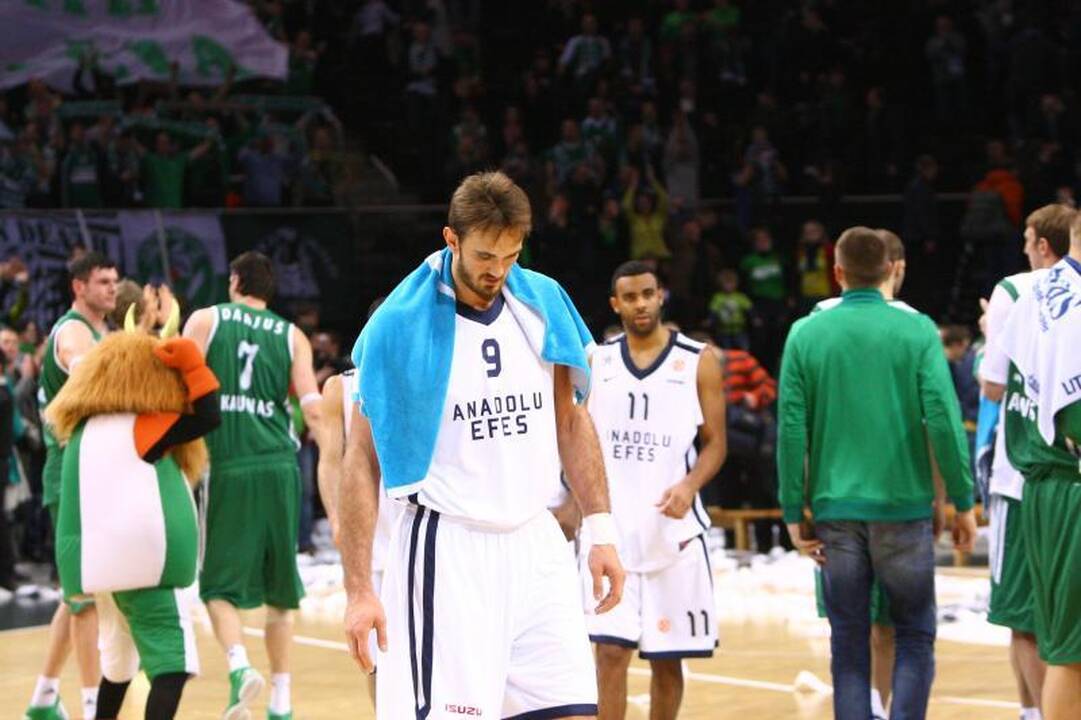 „Žalgiris“ trečią kartą šį sezoną patiesė „Anadolu Efes“ (komentarai)
