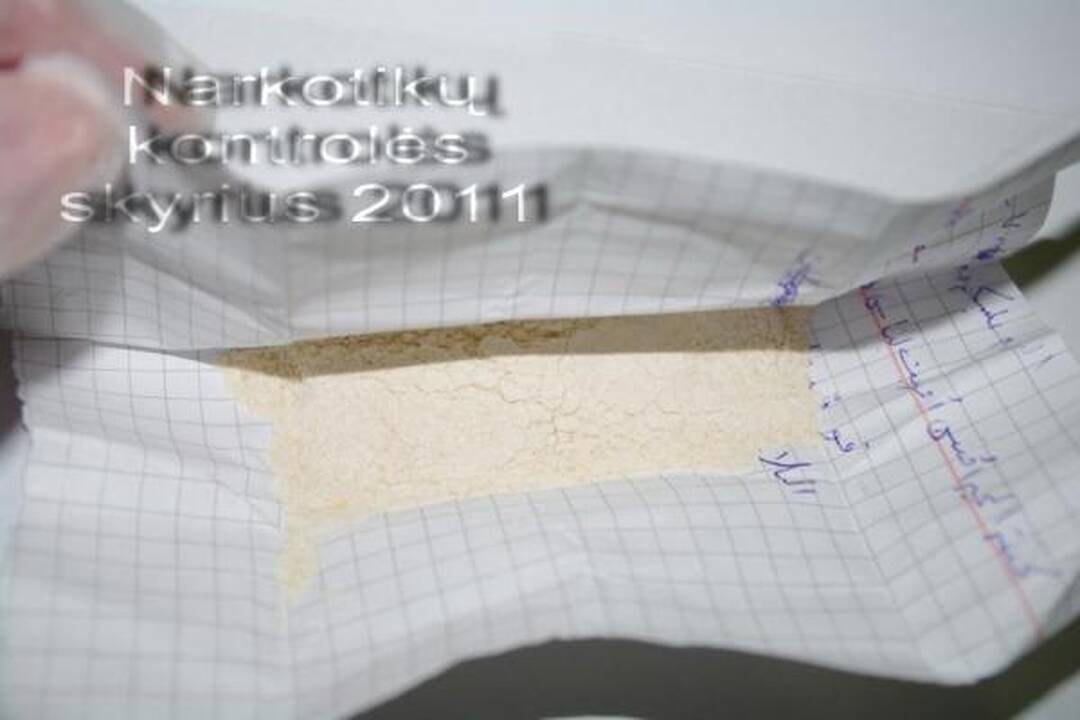Vilniaus romų taboruose išaiškinta prekeivių narkotikais grupuotė