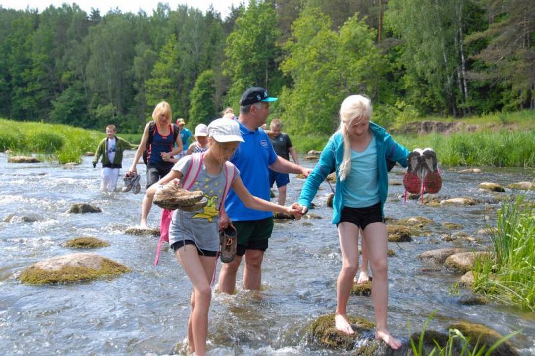 Jaunųjų sportininkų stovykloje - pliūpsnis adrenalino