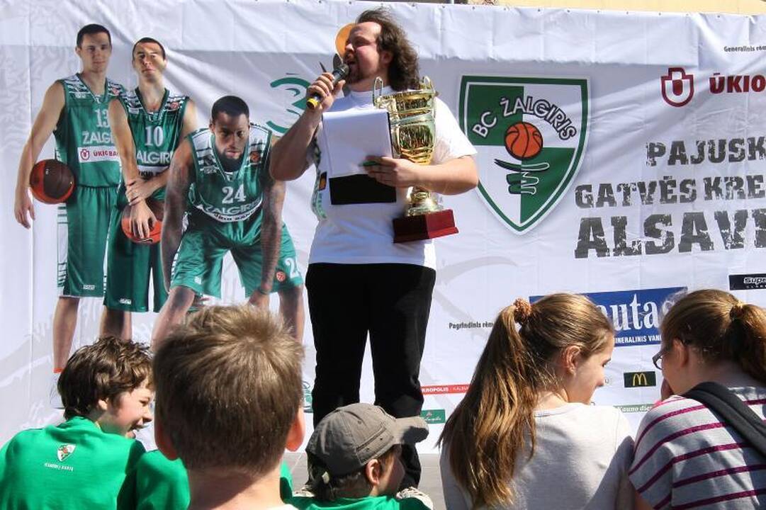 Kaune startavo „Žalgirio“ gatvės krepšinio turnyras