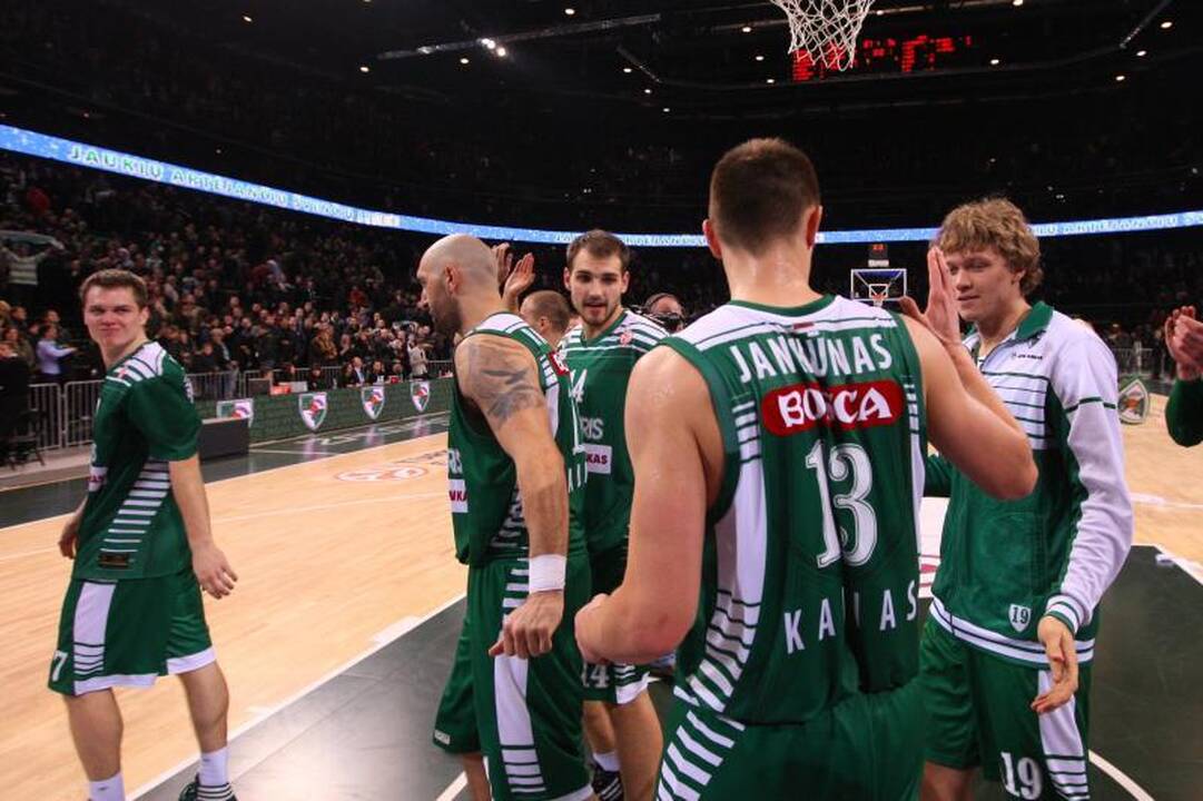 „Žalgiris“ namuose tvirtai žengė į „Top 16“