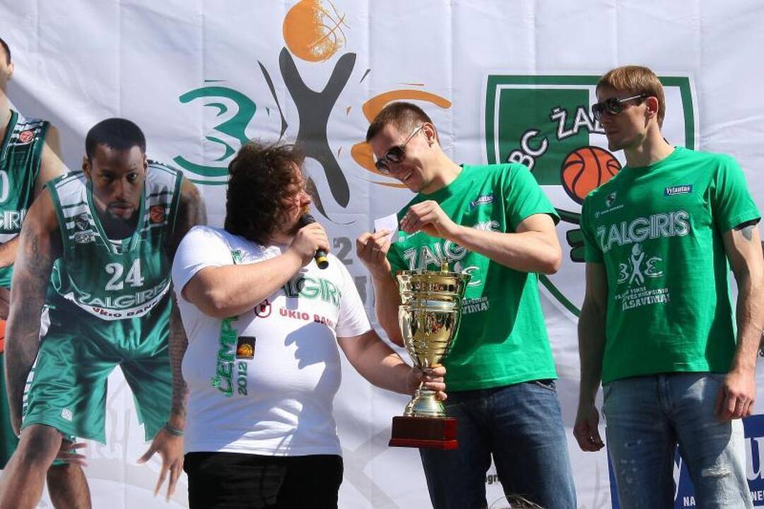 Kaune startavo „Žalgirio“ gatvės krepšinio turnyras
