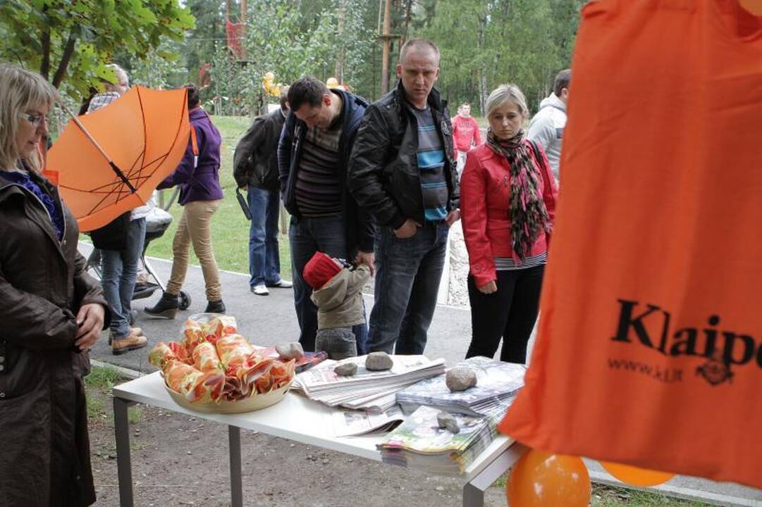 Šeimos laisvalaikį leido Rudens linksmybių šventėje