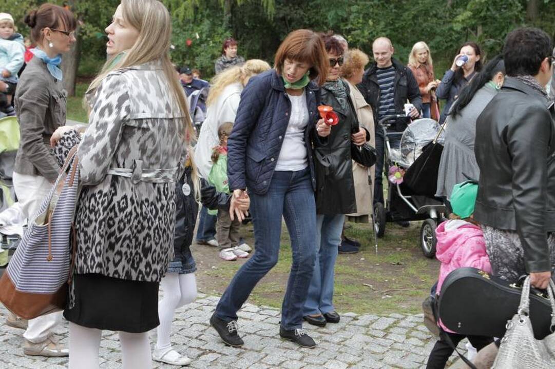 Šeimos laisvalaikį leido Rudens linksmybių šventėje